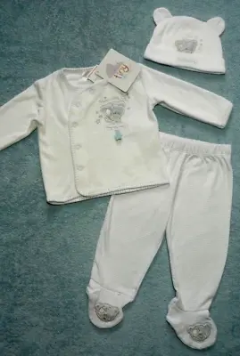 BNWT Baby Boys Soft Warm Tatty Teddy Me To You Bear Jacket Trousers Hat Outfit • $17.67