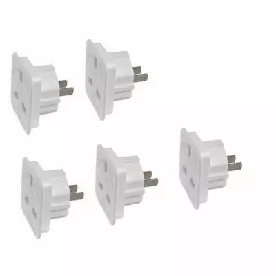 5 X UK To Canada Cayman Islands Power Adaptor Plug Converter Travel Adapter • £14.32