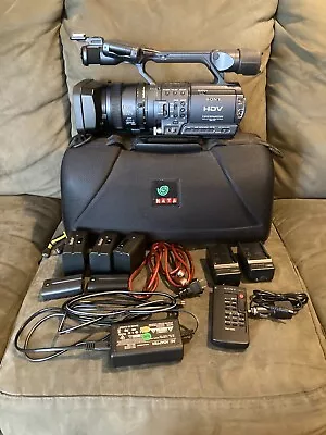 Sony Hdr-fx1 Hdv Handycam Hd Video Recorder - Parts Only With Extras Please Read • $225