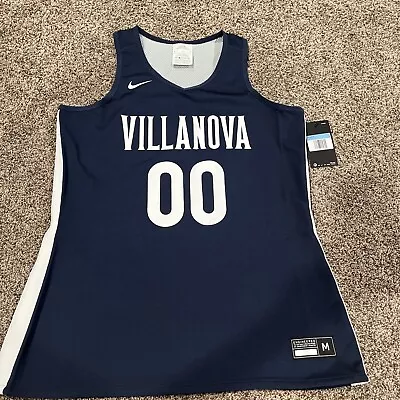 Nike NCAA Villanova Wildcats Blue White Basketball Jersey Women's Size Medium • $15