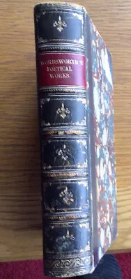 The Poetical Works Of William Wordsworth Henry Dell (Illus) Marbled Ward Lock • £12.95