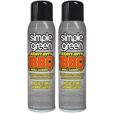 Heavy-Duty Aerosol BBQ And Grill Cleaner (2-Pack) • $15.88