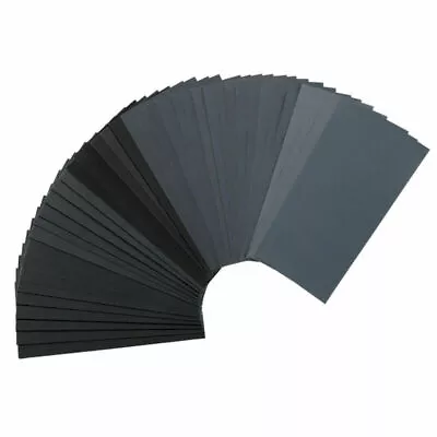 40-90pcs Wet Dry Sandpaper 600 800 1000 1500 2000 2500 5000 Grit Assorted Wood • $8.21