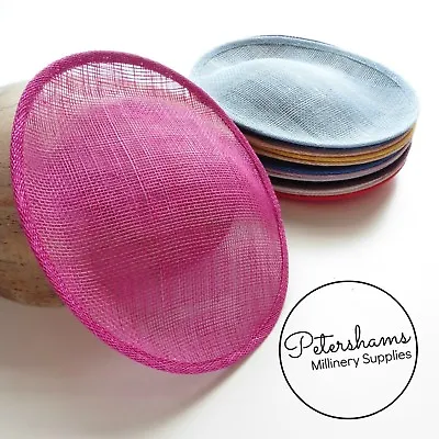 Oval Scallop Sinamay Fascinator Hat Base For Millinery Fascinators & Hat Making • £7