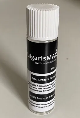 VulgarisMAX Wart & Genital Wart Remover Guaranteed Cream To Work Or Money Back • £26.90