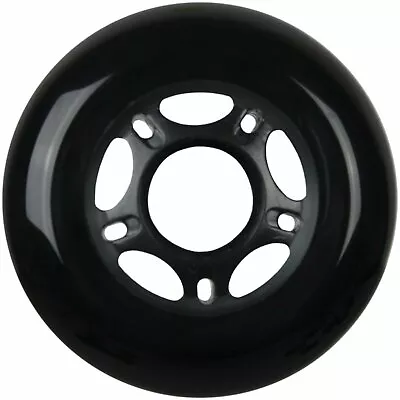 Inline Skate Replacement Wheel 80mm 82A Black Outdoor Roller Hockey Rollerblade • $5.95