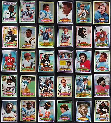 1980 Topps Football Cards Complete Your Set You U Pick From List 1-200 • $0.99