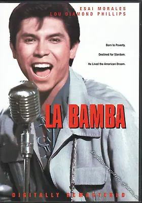 La Bamba - Lou Diamond Phillips Esai Morales (1987 DVD PG13)Very Good Condition • $9.97