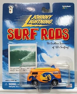 Johnny Lightning Vw Volkswagen Bus Surf Rod With Surfboards  • $12.99