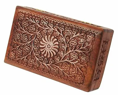 Handmade Wooden Jewellery Box For Women ( Size: 8 Inches ) • $53.60