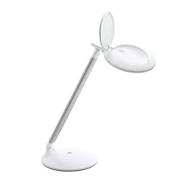 Portable Magnifier Lamp LED Magnifying Jewellery Making Light Daylight Halo Go • £74.99