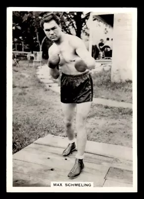 1937 Ardath Photocards Series Of Topical Interest Boxing Max Schmeling VG • $25