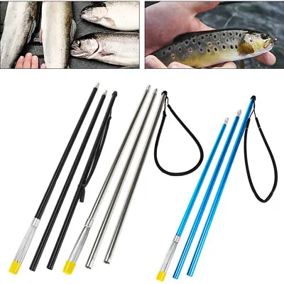 £37.70 • Buy Fishing Harpoon Barded Aluminum Alloy Fishing Gaff Fork For Catching Fish Frog