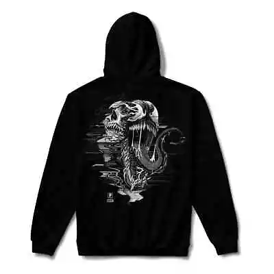 Primitive X Marvel Venom Monochrome Hoodie Size L • $89.99