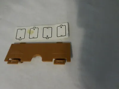 Genuine Teddy Ruxpin BATTERY COVER 1985 Worlds Of Wonder + Battery Placement Car • $24.02