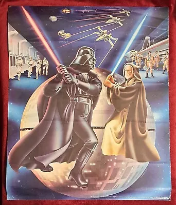 Vintage-Star Wars-Original-Procter &Gamble-Promo -Poster-18.5inX22.5in-1978 • $10