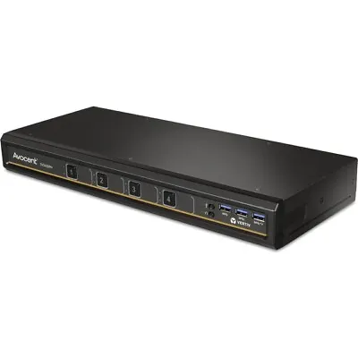 Vertiv Avocent SwitchView Single Head 4-Port Desktop KVM Switch SV240DPH-400 • $595.95