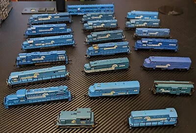 Lot Of 19 - N Scale Conrail Locomotives NO RESERVE • $431