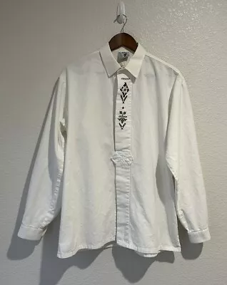 VINTAGE AS Munchen Schmied B. Rochel Tuxedo Dress Shirt White Mens Germany • $49.99