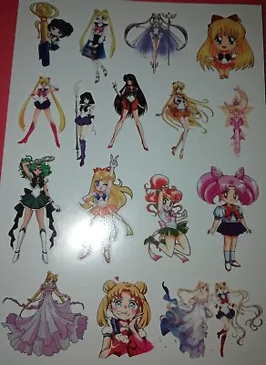 Sailor Moon Temporary Tattoos - Sheet 5 • £5