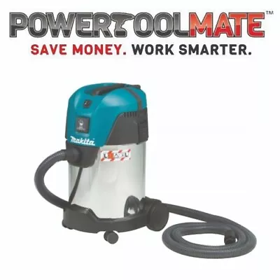 Makita VC3011L 240V 20L Wet And Dry L Class Dust Extractor/Vacuum Cleaner • £234.99