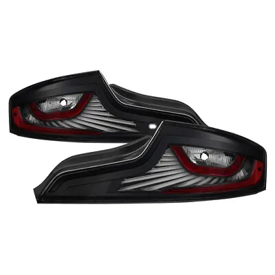 Fit Infiniti 06-07 G35 Skyline Sport 2dr Coupe Black LED Tube Style Tail Lights • $296.43