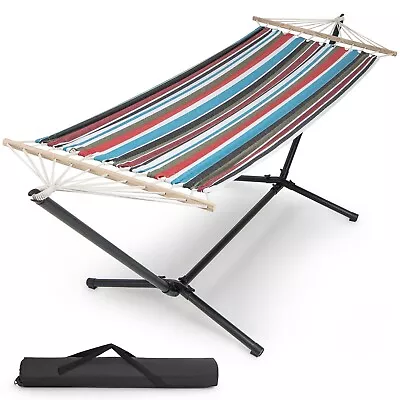 Portable Hammock Stand Garden 3.2m Heavy Duty Stand W/Carrying Case • £49.95