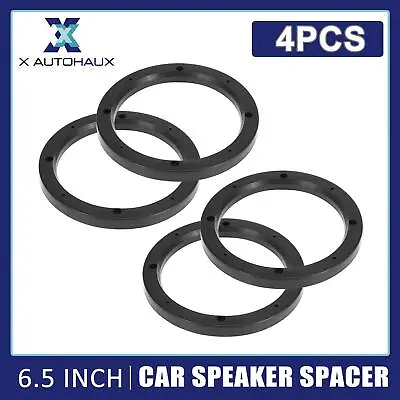 £10.69 • Buy 4pcs For 6.5 Inch Car Audio Speaker Spacer Mounting Ring Adapter 145mm ID Hollow