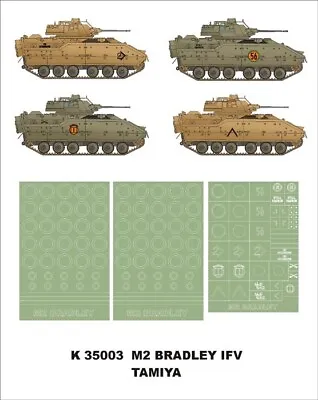 Montex K35003 M2 Bradley IFV Masks • $8.95