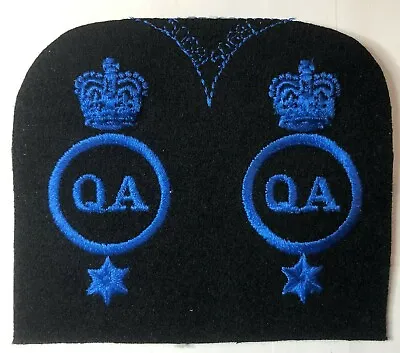 £13.87 • Buy WRNS Womens Royal Naval Service Quarters Assistant  Badge Patch Uncut Pair