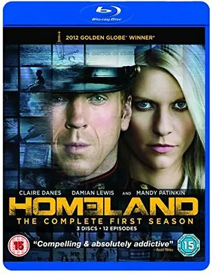 Homeland - Season 1 Blu-ray Claire Danes (2012) • £1.80