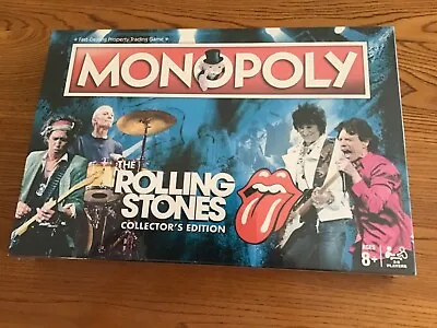 Hasbro/Winning Moves  The Rolling Stones Collector's Edition Monopoly   NEW!! • £20