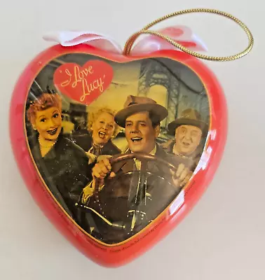 I Love Lucy Heart Ornament 2006 CBS California Here We Come Desi Fred Ethel Car • $13.97