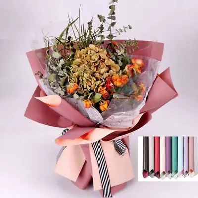 £7.43 • Buy 1 Pack/ 20 Sheets Flower Bouquet Wrapping Paper Sheet Waterproof Matte Paper