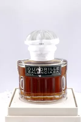 Balenciaga Quadrille 30 Ml. Or 1 Oz. Flacon Parfum Extrait 1955 Vintage • $275.99