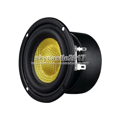 1pcs 3  Inch 88.6mm 4Ohm/8Ohm 25W Bass Audio Speaker Stereo Woofer Loudspeaker • $29.98