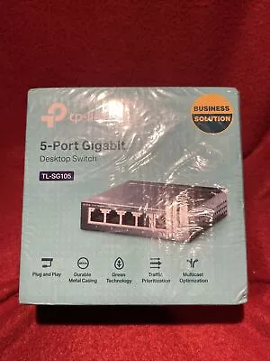 TP-Link 5-Port Gigabit Desktop Switch (TL-SG105) NEW • $4.50