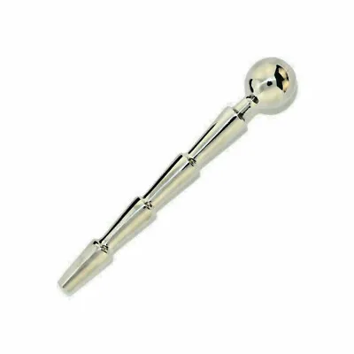 TX4 Penis Plug Surgical Steel Cascading Cum Thru Hole Urethral Sounding Plug • $30.99