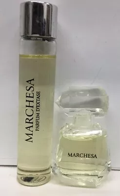 Marchesa Parfum Dextase Travel Set Refill 0.05 /mini.25 Oz  Lot Of 2 • $20.99