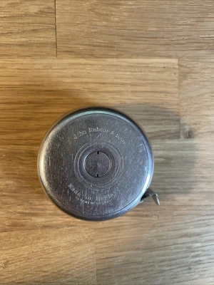 £30 • Buy John Rabone & Sons - Vintage Metal Made In England Pocket Tape Measure 5 Ft