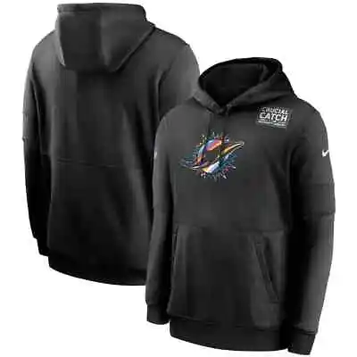 NEW Authentic Nike Miami Dolphins Men's NFL Crucial Catch Club Pullover Hoodie • $139.99