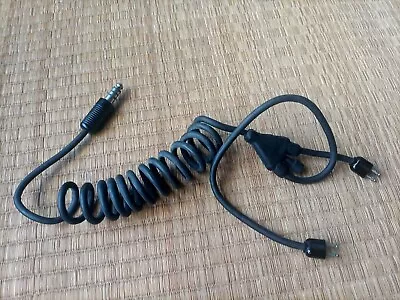 $49.99 • Buy MBU-5/P, MBU-12/P Oxygen Mask Communication Cord Cable For HGU Helmet