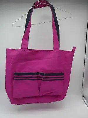 £5 • Buy Unbranded Magenta Shoulder Bag /Tote Bag / Handbag