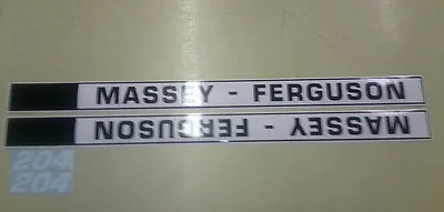 Massey Ferguson 204 Hood Decals • $30