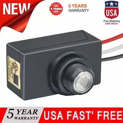 Dusk To Dawn Photocell Light Switch Auto ON Off Light Sensor Control Switch • $55.88