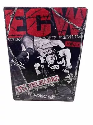 WWE: ECW Unreleased Vol. 1 (DVD 2012 3-Disc Set) D9 • $9.99