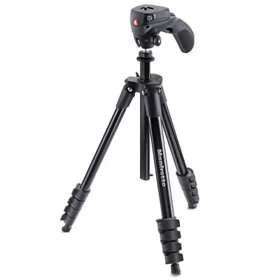$108.85 • Buy Manfrotto Compact Action Tripod W/ Hybrid Head