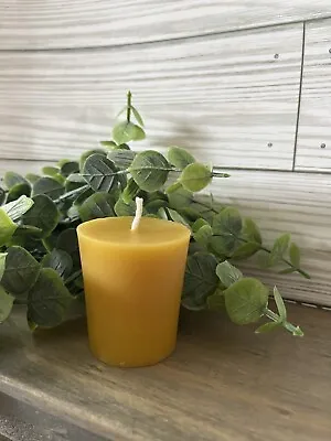 Pure Beeswax (bees Wax)  - Medium Standard Votive Candle • $2