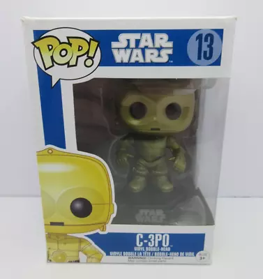 Star Wars Funko Pop Vinyl Figure C-3PO No.13  Blue Box 2017 Vaulted • $30.72