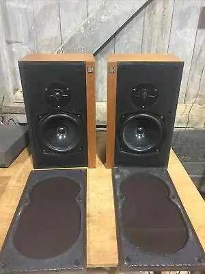 Vintage KEF Corelli SP 1051 Speakers B200 Bass T27 Tweeter 8 Ohms 50w 2 Way 70s • £300